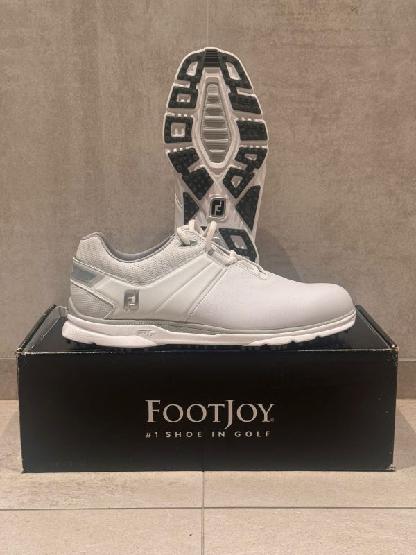 FootJoy hvit Golfsko str 40.5
